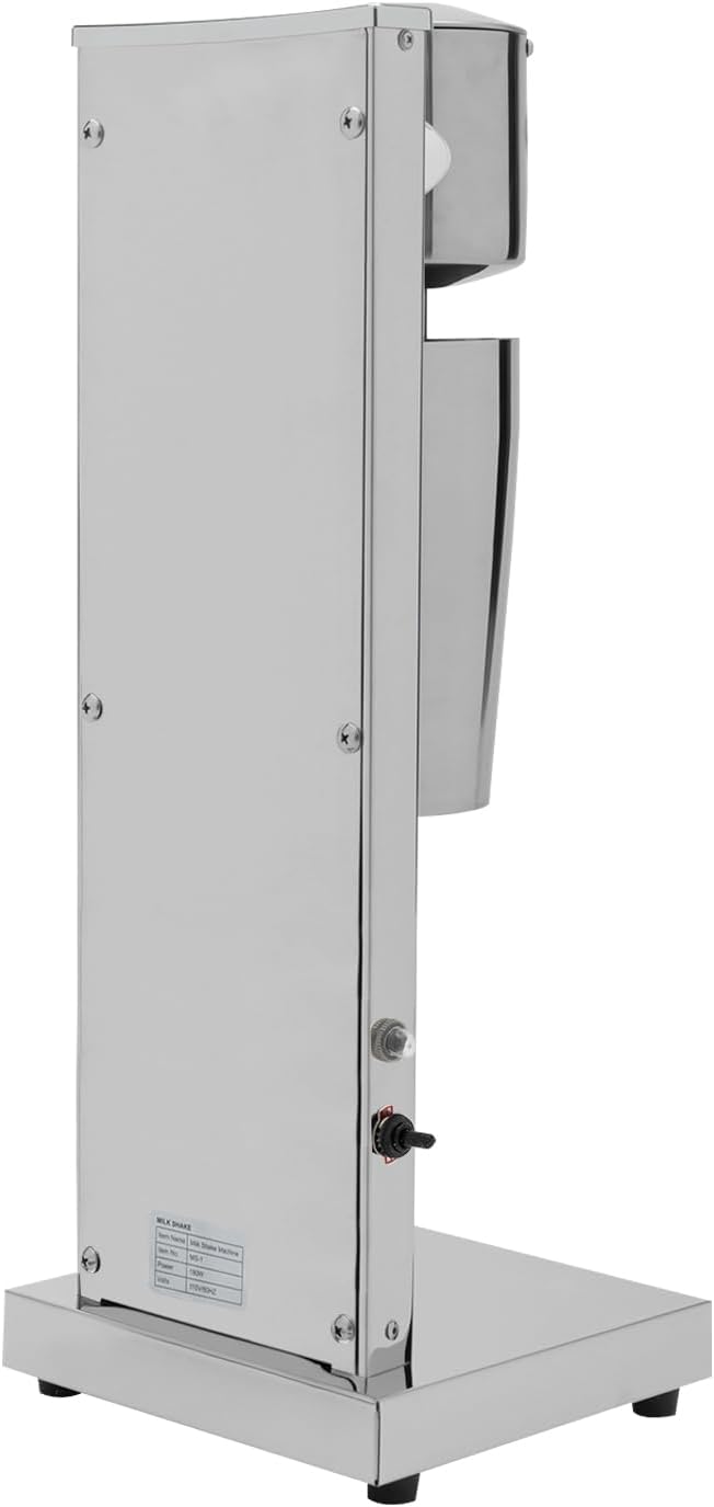 650ML Elektrisch Milchshakemaschine, Eiweissshaker, Barmixer Cocktailshaker 180W, mit Rutschfeste Fü