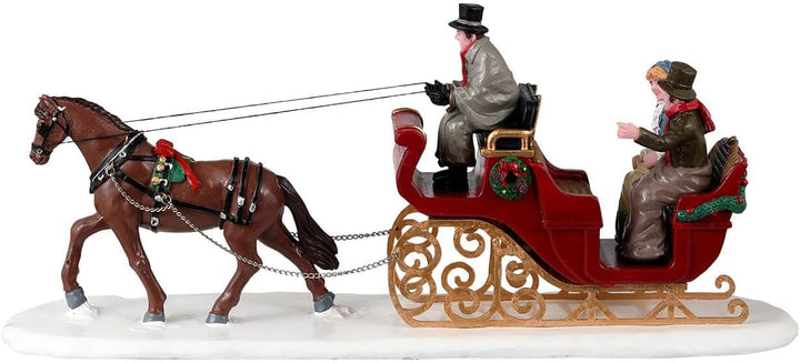 Lemax 33620 Caddington Village Accessory: Scenic Sleigh Ride