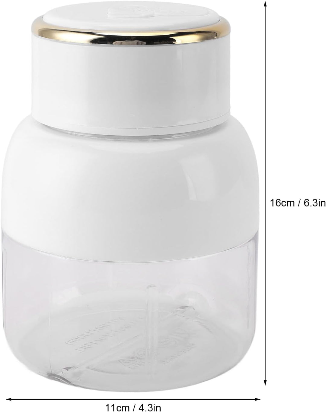 Tragbarer Mixerbecher 800 Ml Fassungsvermögen Wiederaufladbarer USB Entsafter Mixer mit Innovativem