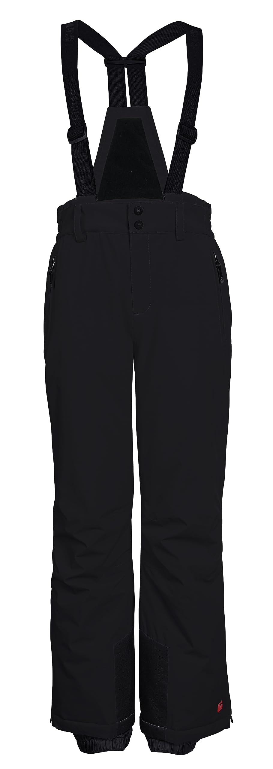 killtec Jungen Skihose/Funktionshose mit Latz, Kantenschutz und Schneefang KSW 148 BYS SKI PNTS, sch