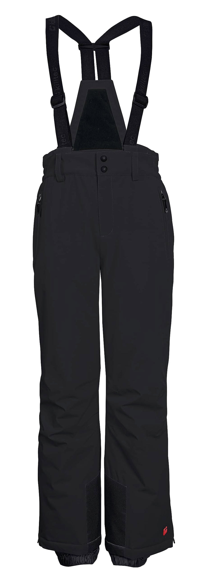 killtec Jungen Skihose/Funktionshose mit Latz, Kantenschutz und Schneefang KSW 148 BYS SKI PNTS, sch