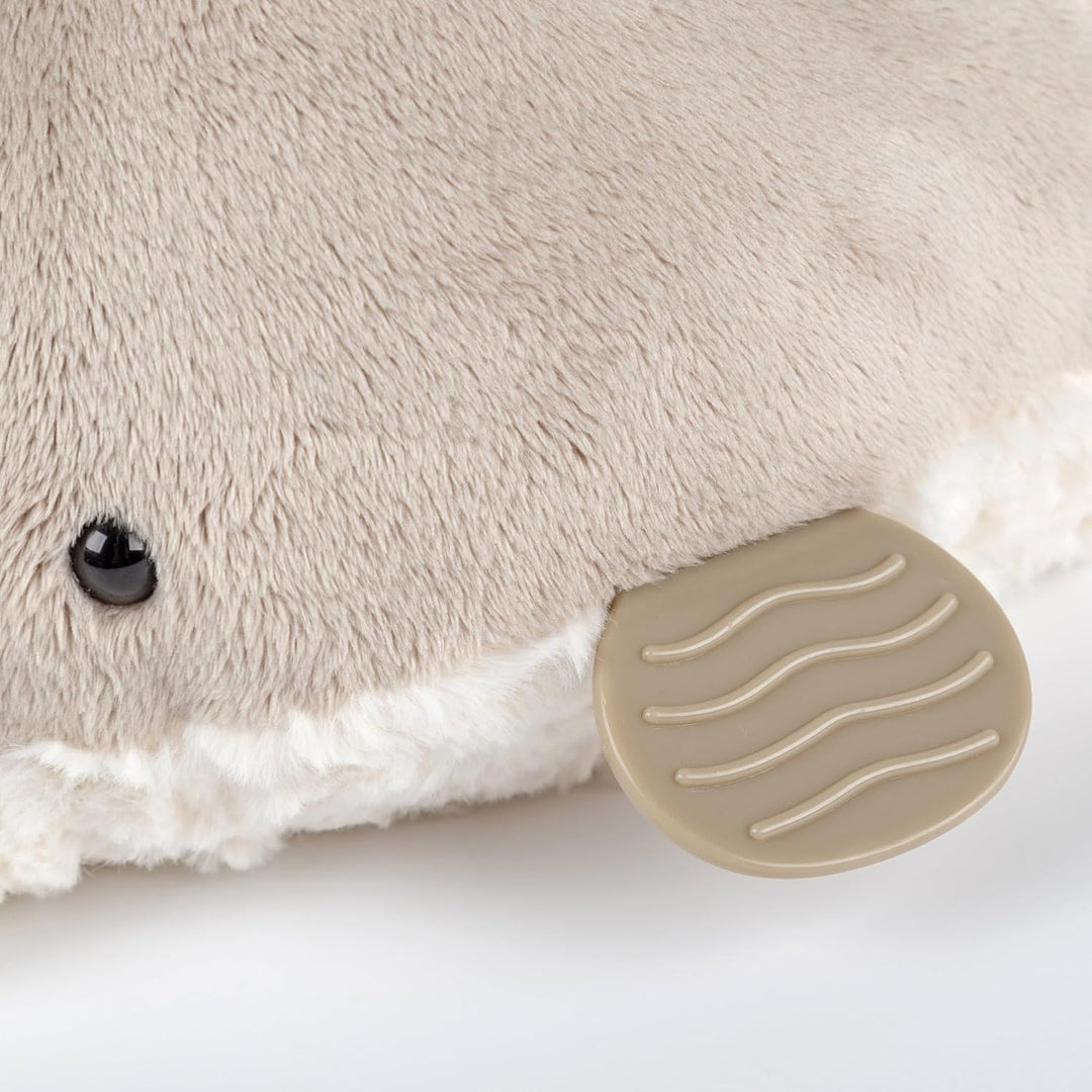 sigikid 43206 Aktiv-Delfin, Yellow für Mädchen und Jungen von 0 bis 12 Monaten Grau/Weiss, Grau/Wei&