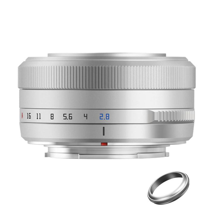 TTARTISAN AF 27mm F2.8 Fuji X Autofokus Objektiv, APS-C Ultrakompaktes Pancake-Objektiv Leichtes Des