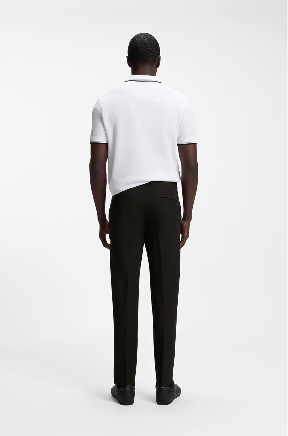 Herren T_Commuter-reg Trousers Flat Packed, Black1