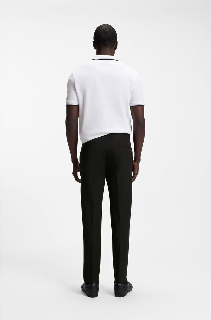 BOSS Herren T_Commuter-reg Trousers Flat Packed 46 Black1, 46 Black1