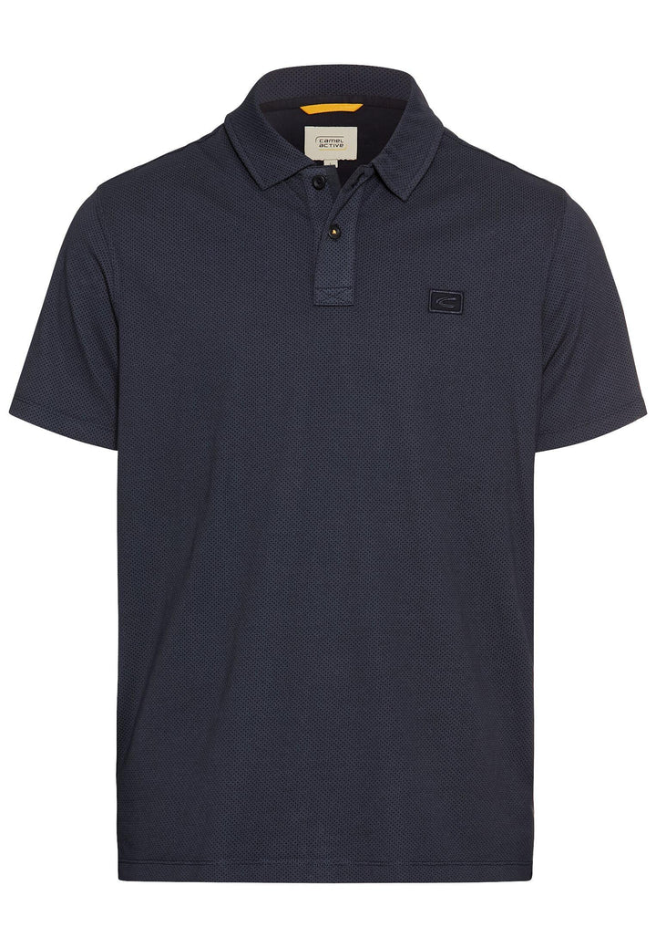 camel active Men's 409920-5p44 Polo Shirt (Pack of 1) XL Blau, XL Blau
