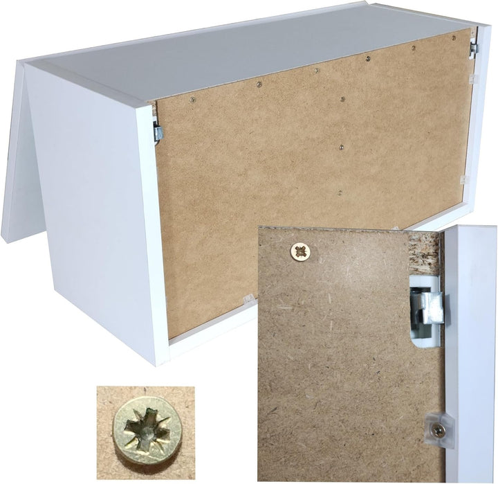 Milionmeblicom Badezimmerschrank Laura Hängeschrank Badezimmermöbel Klappbarer Badezimmer Wandschran