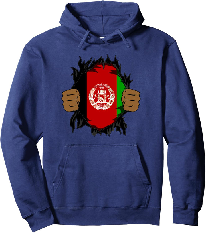 Afghanistan Flagge Afghanische Wurzeln Herkunft Geschenk Pullover Hoodie