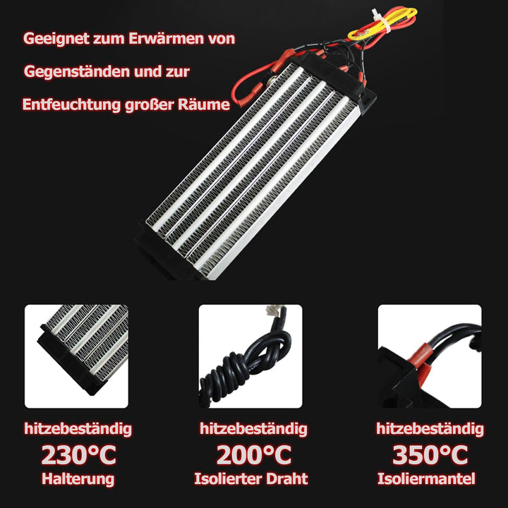 PTC-Heizelement 220V 600W PTC-Keramik-Luftheizgerät Heizung