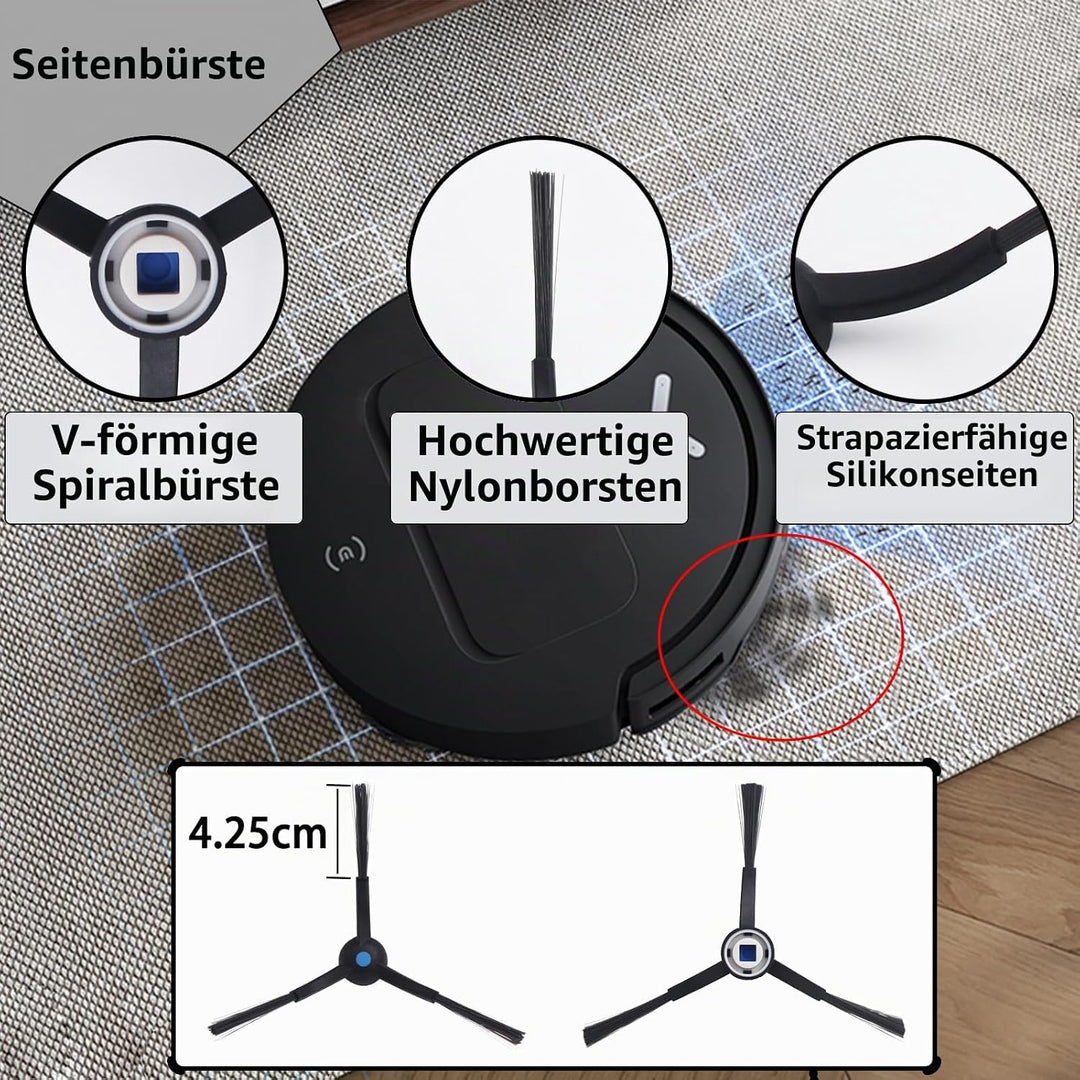 17 Stück Zubehör für Ecovacs DEEBOT T50 Pro Omni / T50 Omni /T50 Max /T50 Max Pro /T50 Pro Staubsaug