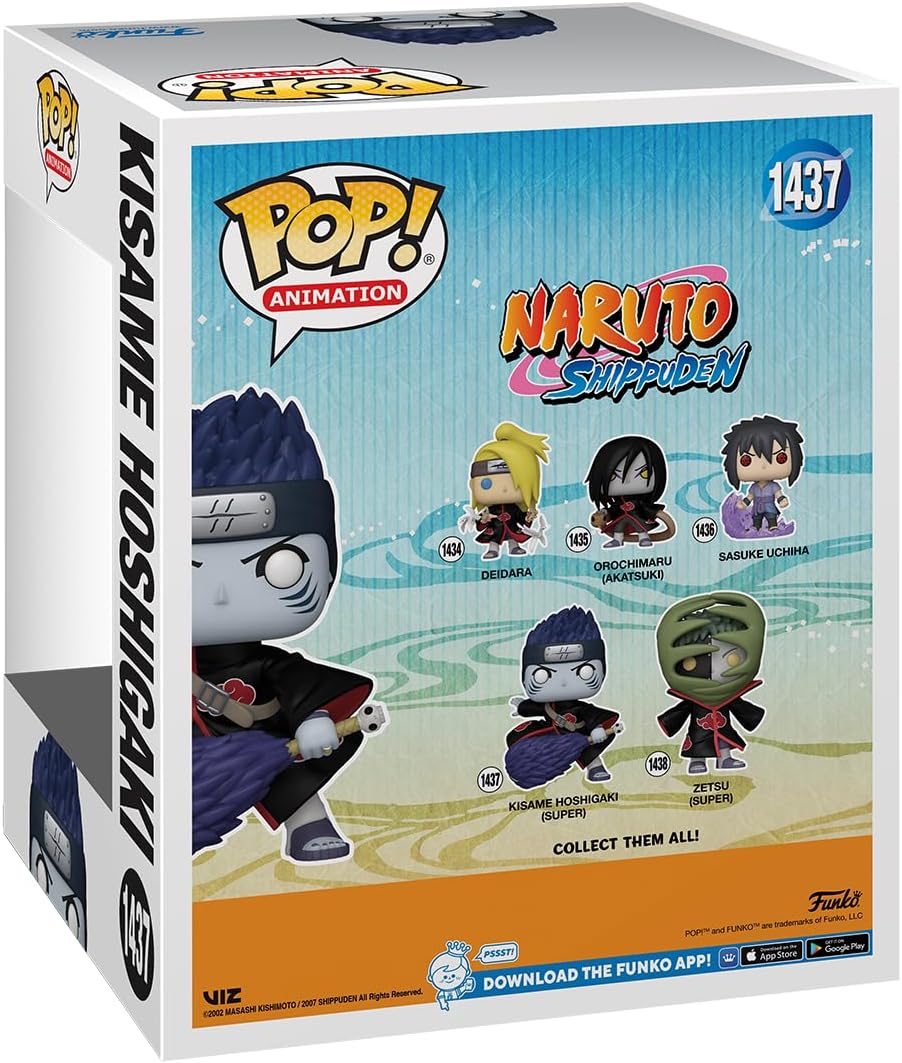 Funko Pop! Super: Naruto - Kisame Hoshigaki - Vinyl-Sammelfigur - Geschenkidee - Offizielle Handelsw