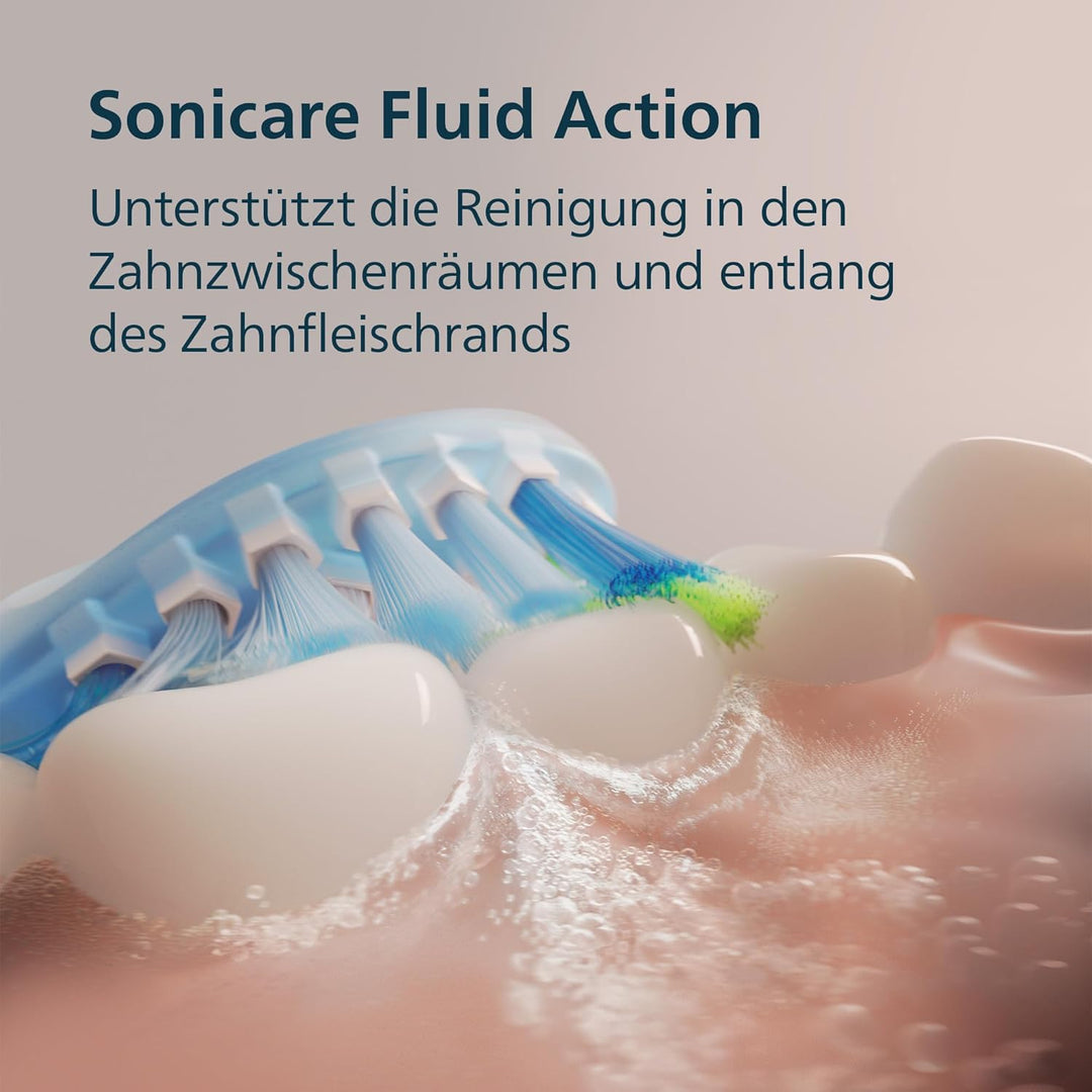 Philips Sonicare DiamondClean 9000 Elektrische Zahnbürste Doppelpack - 2 Schallzahnbürsten, 1x Ladeg