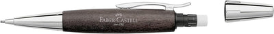 Faber-Castell 138383 - Drehbleistift e-motion Birnbaum / Metall, Mine: 1,4 mm, inklusive Geschenkver