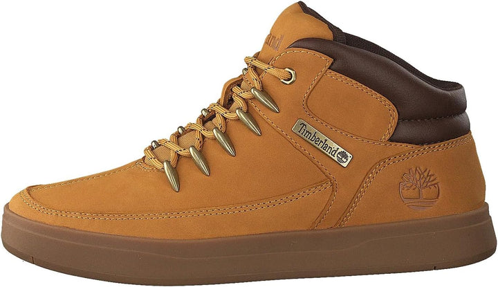 Timberland Herren Davis Square Hiker Stiefel 40 EU Gelb Nubuck, 40 EU Gelb Nubuck