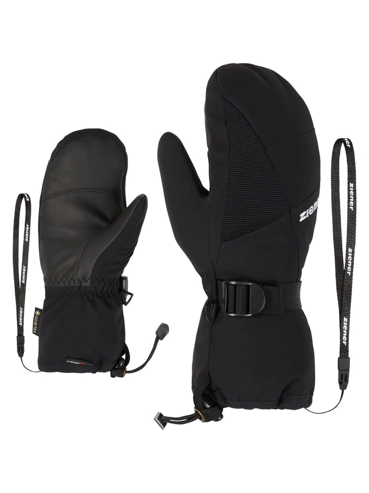 Ziener Kinder LANIC Ski-Fäustling/Wintersport Schwarz 3.5, Schwarz 3.5