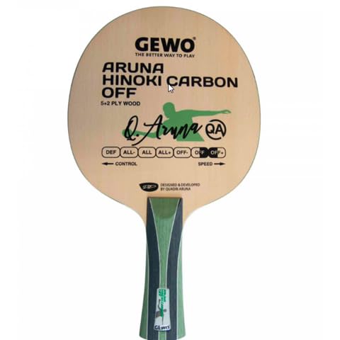 GEWO Holz Aruna Hinoki Carbon Off konkav, konkav