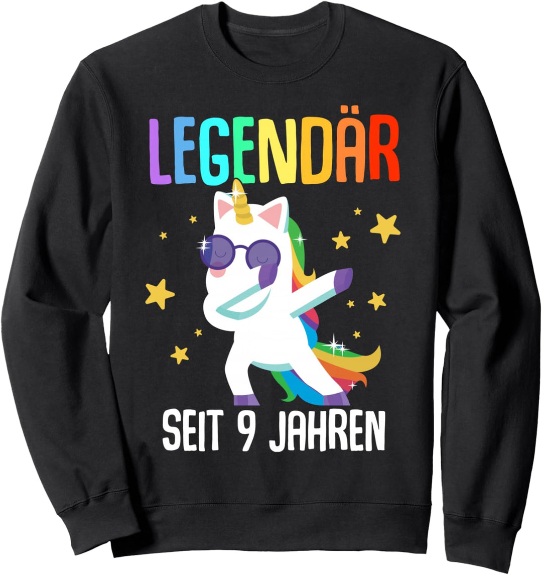 9. Geburtstag Junge Mädchen 9 Jahre 2015 Lustig Geschenk Sweatshirt