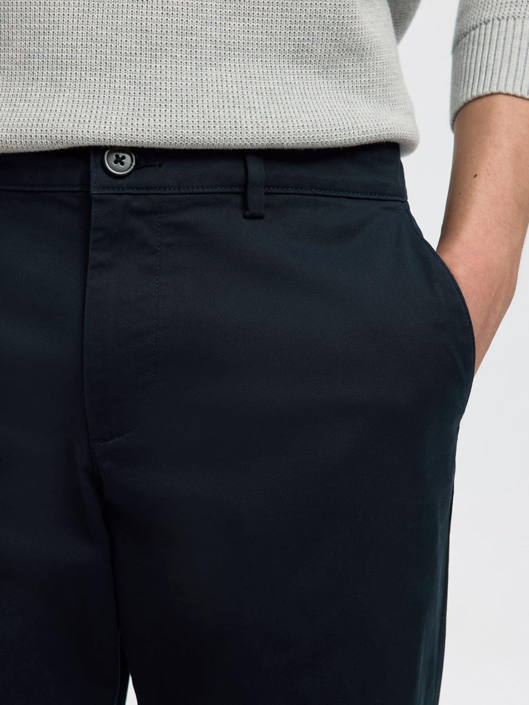 SELECTED HOMME Male Chino 196 Straight Flex 28W / 32L Dark Sapphire, 28W / 32L Dark Sapphire