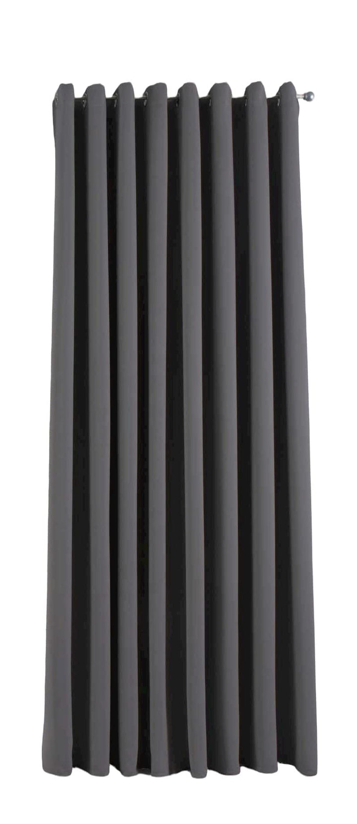 Gardinenbox Vorhang Blickdicht »Newyork« Dunkelgrau HxB 245x295 cm 1er-Pack Thermo-Gardine Verdunkel