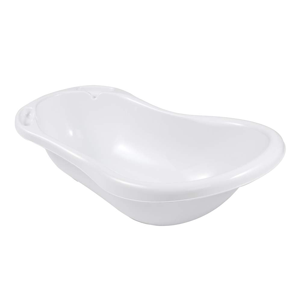 keeeper Star Ergonomische Babywanne mit Stöpsel, Ab 0 bis ca. 12 Monate, 84 cm, Maria, Weiss weiss 8