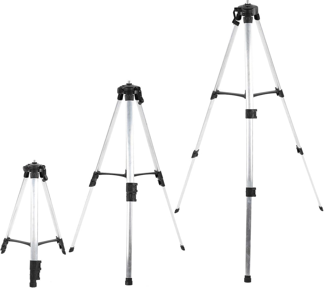Leichtes Stativ,Stativ Kamera,Laserstativ,Niveau Neigungsmesser Stativ Aluminiumlegierung Wasserwaag