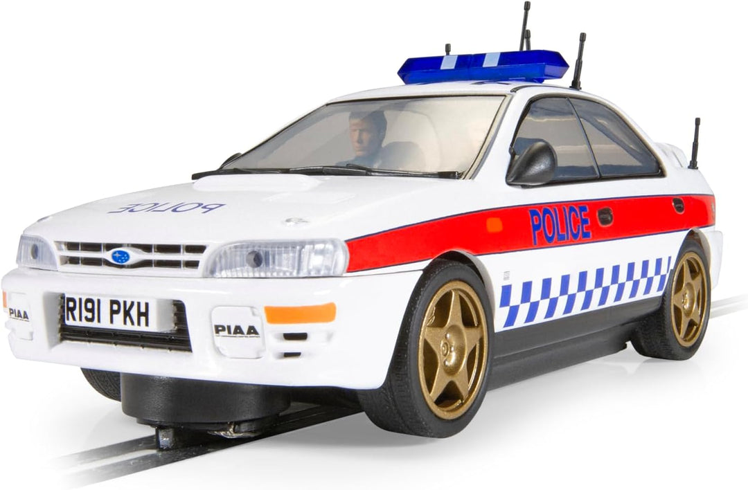 Scalextric C4429 Subaru Impreza WRX – Police Edition Autos – Strasse und Rallye, Subaru Impreza WRX