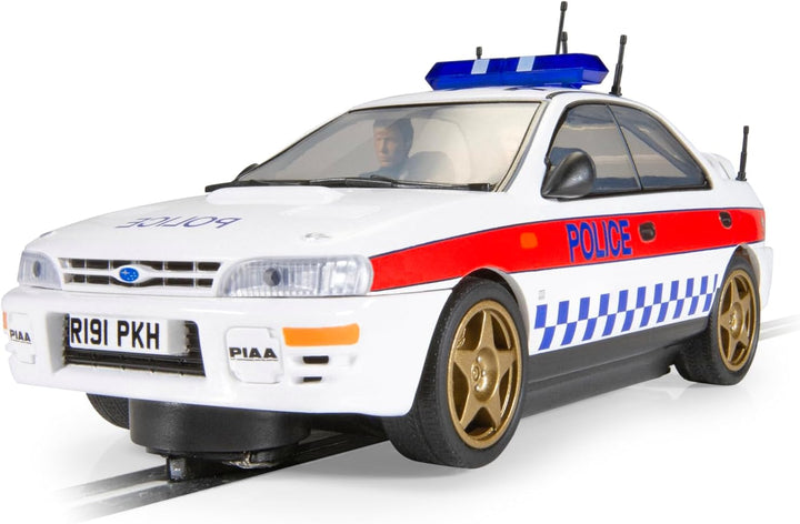 Scalextric C4429 Subaru Impreza WRX – Police Edition Autos – Strasse und Rallye, Subaru Impreza WRX