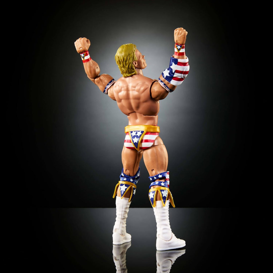 Mattel WWE Elite Collection Actionfigur, SummerSlam Lex Luger Sammlerstück mit Zubehör & Schiedsrich