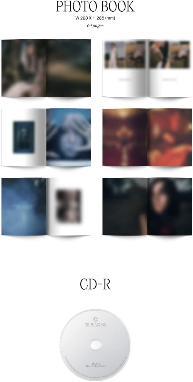 SEULGI (Red Velvet) - 1st Mini Album 28 Reasons (Photo Book Ver.) CD