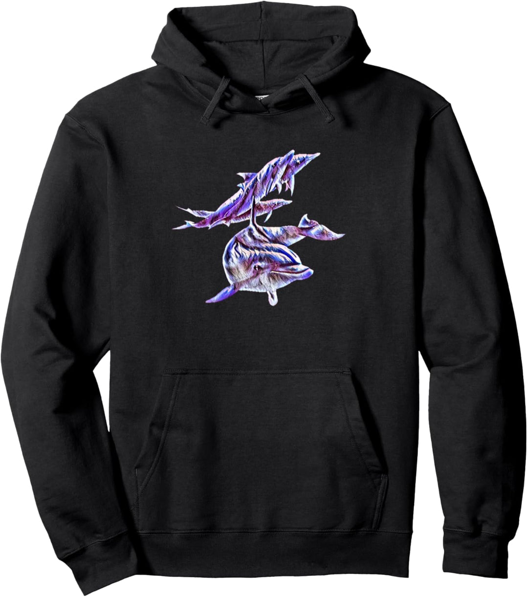 Delfin Tümmler Pullover Hoodie