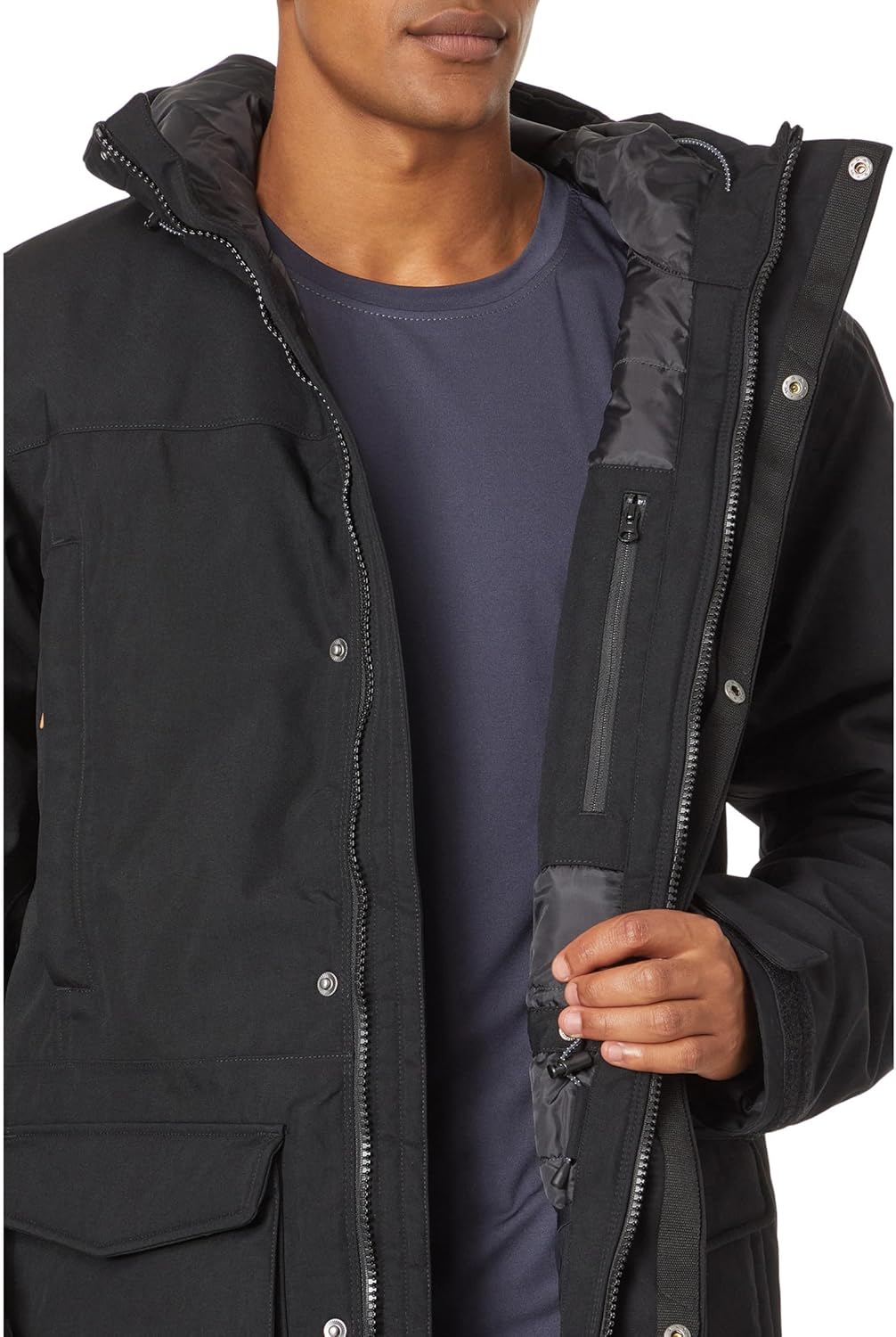 Fjällräven Herren Nuuk Lite Parka M parka S Schwarz, S Schwarz
