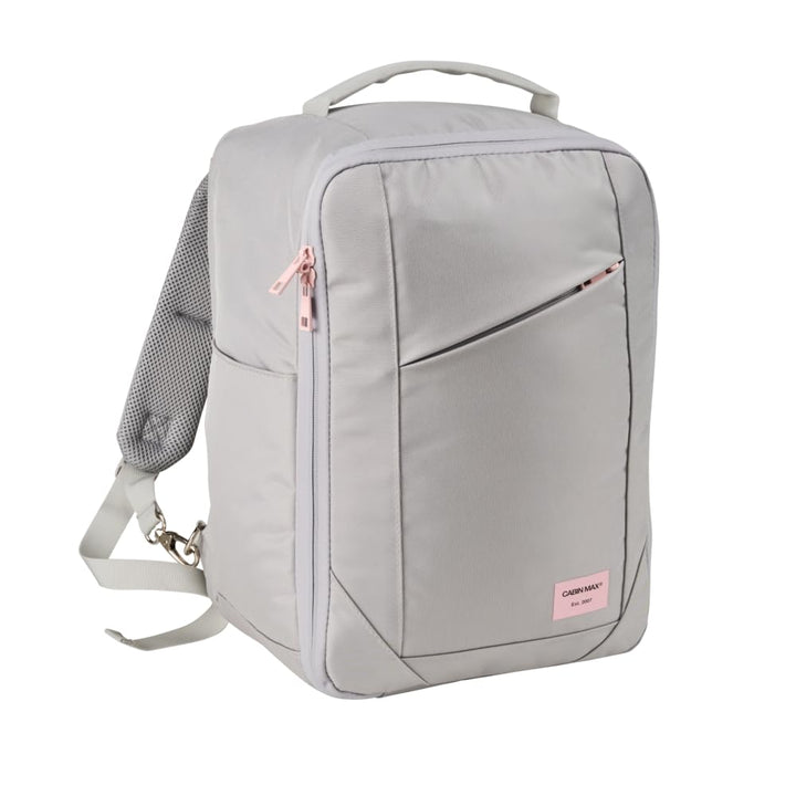 Cabin Max Handgepäck-Rucksack Backpack Reiserucksack Ryanair 40x30x20 24L 40 x 30 x 20cm Grau und Ro