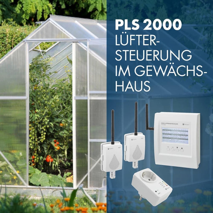 Profi-Luftfeuchteschalter PLS 2000 (Hygrostat, Feuchteregler, Kellerentfeuchtung, Feuchtigkeitssteue