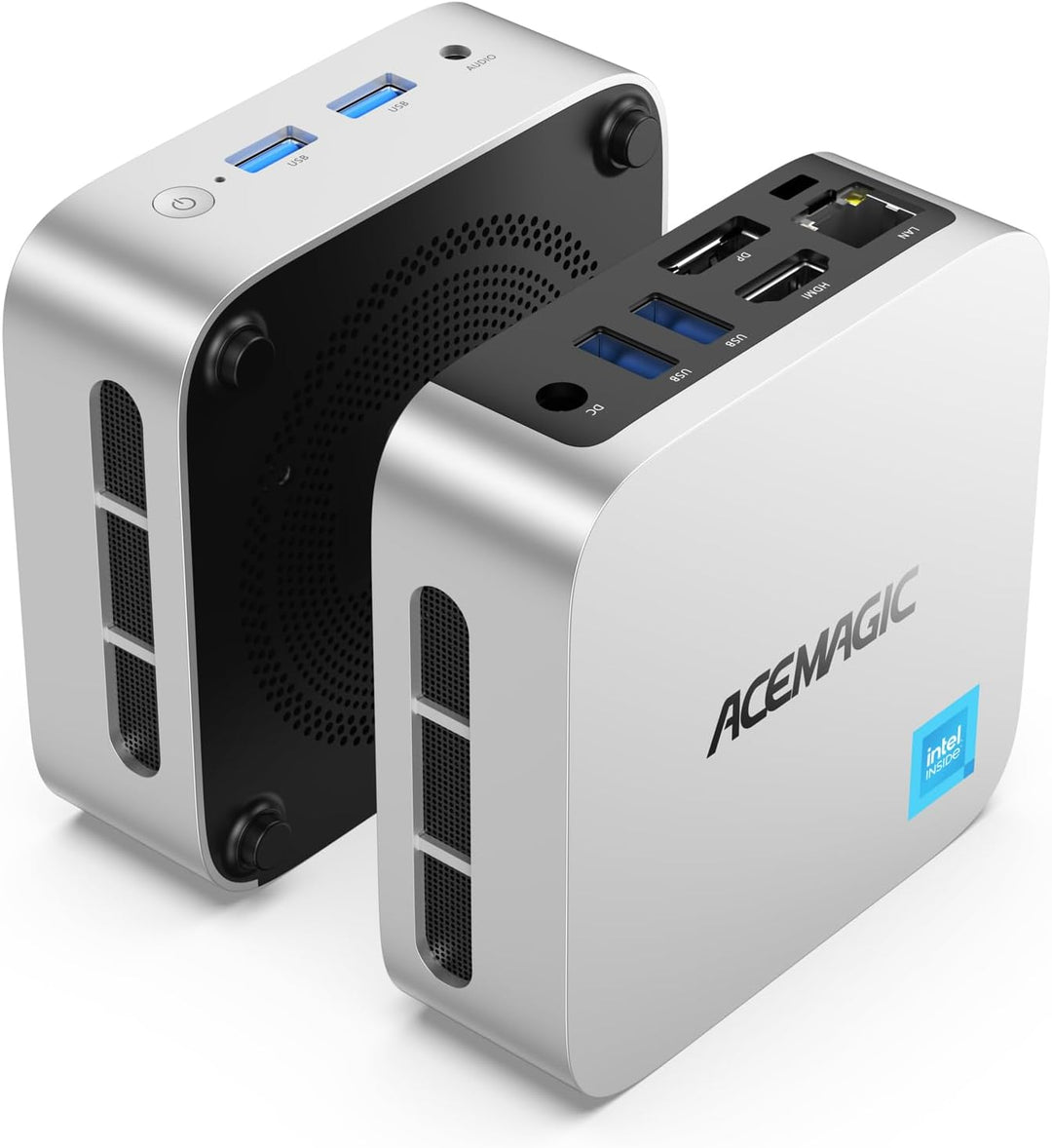 ACEMAGICIAN V1 Mini PC Ιntel Twin Lake N150(Upgraded N100,Bis zu 3,6 GHz),16GB DDR4 512GB M.2 2280 S