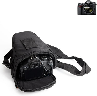 K-S-Trade Kameratasche Für Nikon D7200 Kameratasche Fototasche Schultertasche Umhängetasche Für Niko