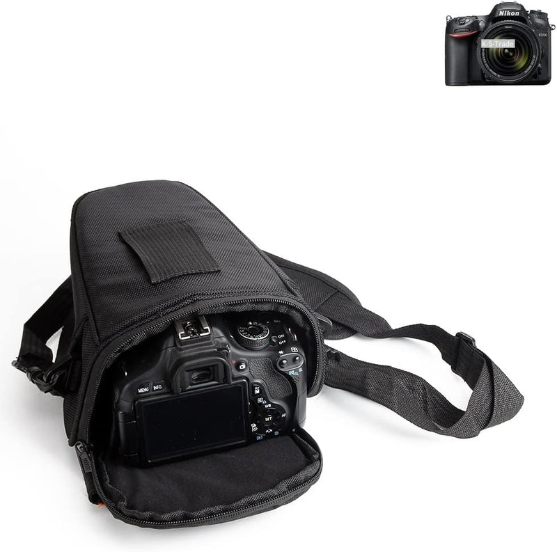 K-S-Trade Kameratasche Für Nikon D7200 Kameratasche Fototasche Schultertasche Umhängetasche Für Niko