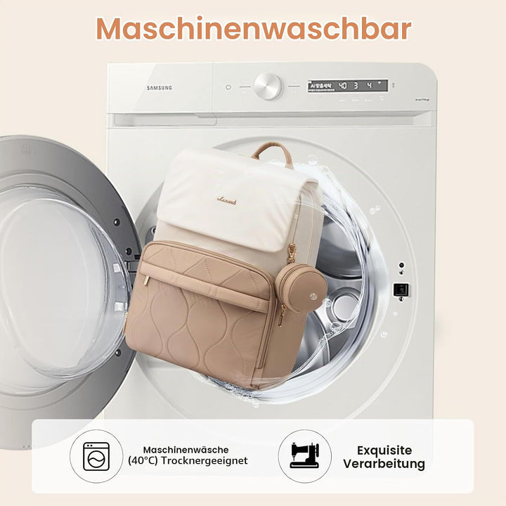 LOVEVOOK Wickelrucksack Gross Wickeltasche Rucksack Diaper Bag für Mama Papa | Lässig Babytasche mit