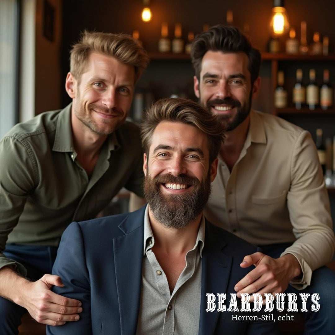 Beardburys Farbshampoo für Bart und Schnurrbart Grau 9G – Semipermanente Haarfarbe für Herren – 5 Mi