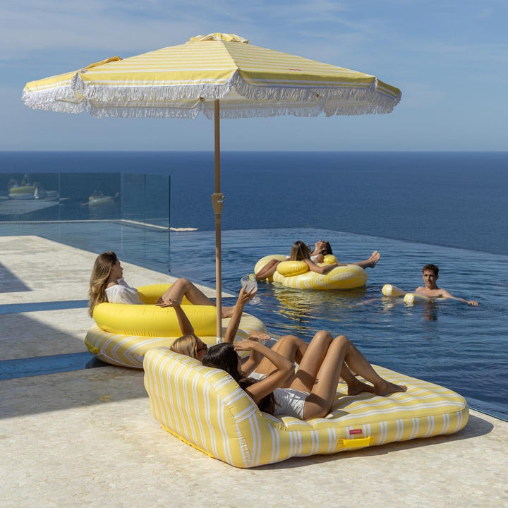 Flamingueo Luftmatratze Pool - Wassermatratze - Extra Gross - Innenstruktur aus PVC - Aussenhülle au