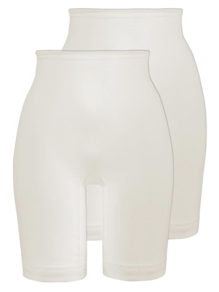 2er Sparpack Angora Damen Langbeinschlüpfer 8050900, S-XXL 36-54, M Wollweiss