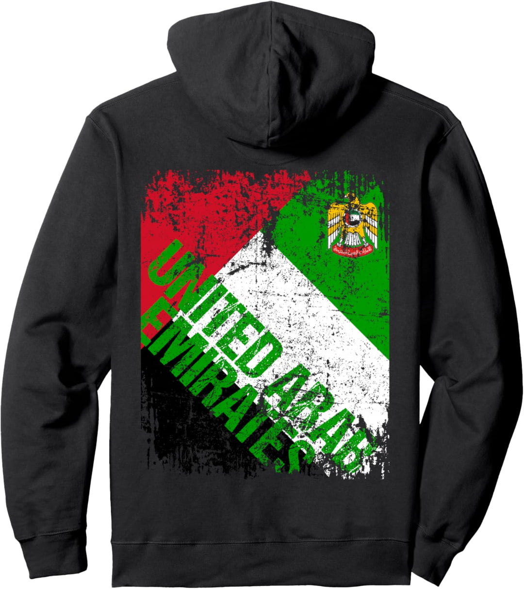 ARABISCHE EMIRATE Flagge Damen Herren Kinder ARAB EMIRATES Pullover Hoodie