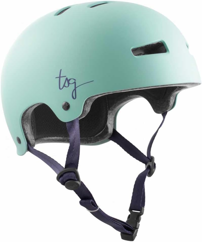 TSG Girls BMX/Dirt Helm Evolution Women Solid Color - Satin Mint Türkis S/M | 54-56cm, Türkis S/M |
