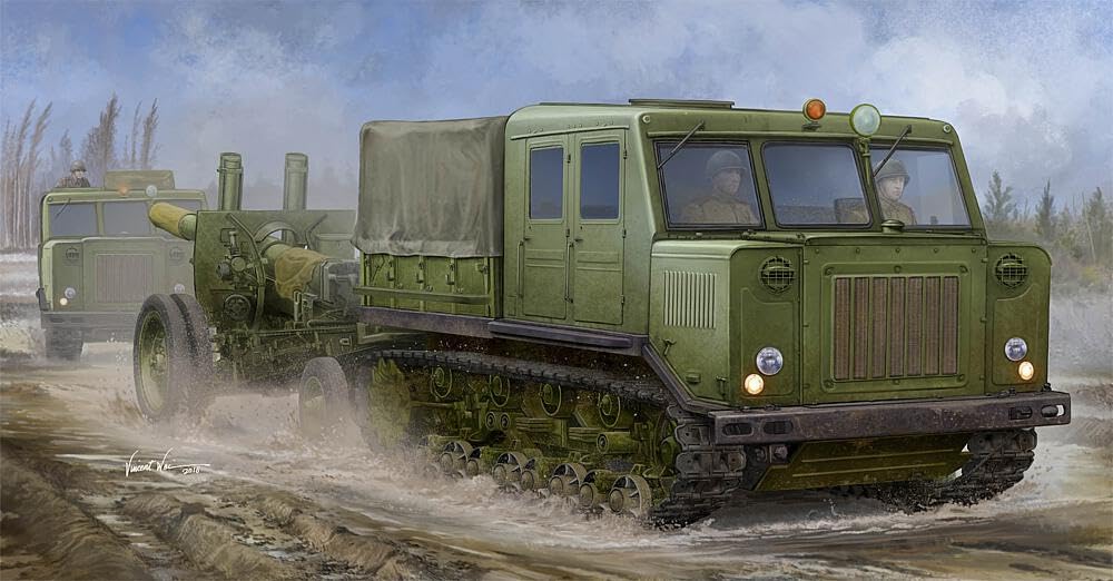 Trumpeter at-S Kettenfahrzeug, TR09514, Mehrfarbig