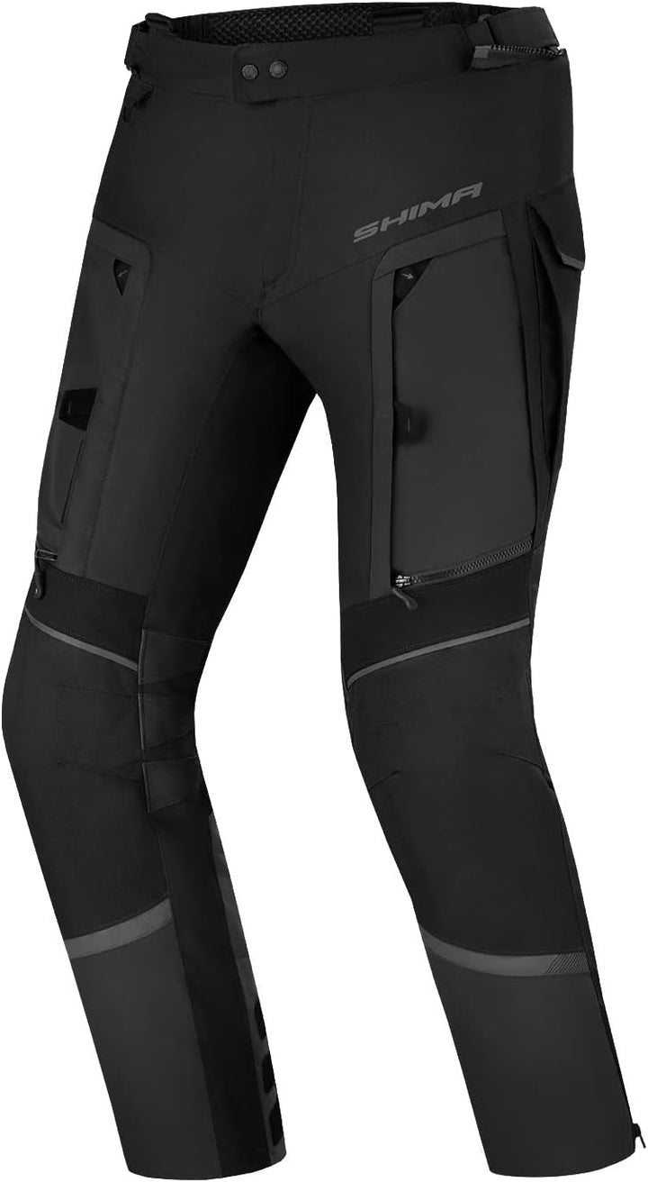 SHIMA Hero 2.0 Motorradkombi Damen Herren - Ganzjährig Verstärkte Cargo Tourenhose aus Cordura mit W