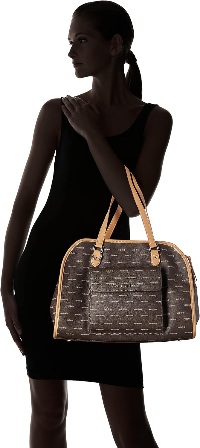 Valentino Unisex 6NO-Burger Rucksack Herren, Cuoio/Mehrfarbig