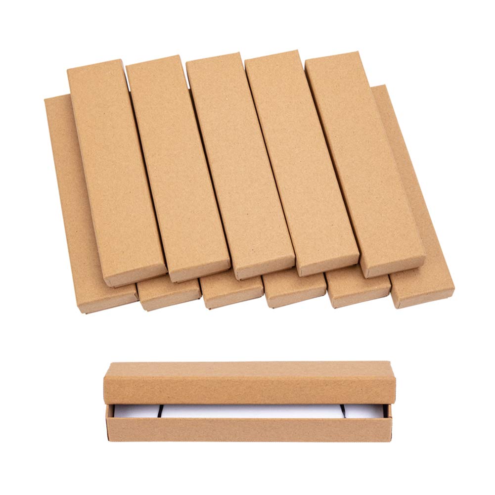 nbeads 20 Pc-Kraftpapier-Kasten-Pappschmucksache-Kasten-Armband-Kasten Für Für Halsketten, Ohrringe
