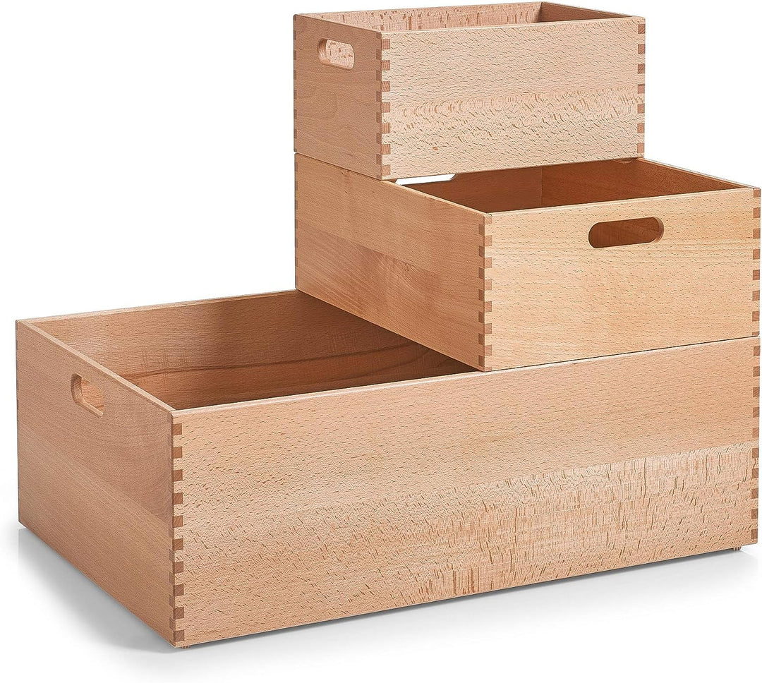Zeller Allzweckkiste, Buche lackiert 60 x 40 x 21 cm, 60 x 40 x 21 cm