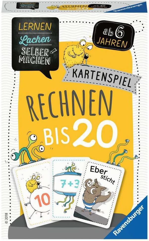 Ravensburger 80349 - Lernen Lachen Selbermachen & 80660 - Lernen Lachen Selbermachen: Rechnen bis 10