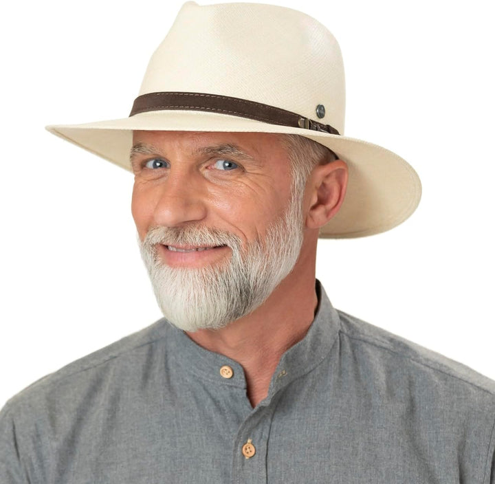 LIERYS The Striking Traveller Panamahut Herren - Hut aus 100% Panamastroh - Handmade in Ecuador - He