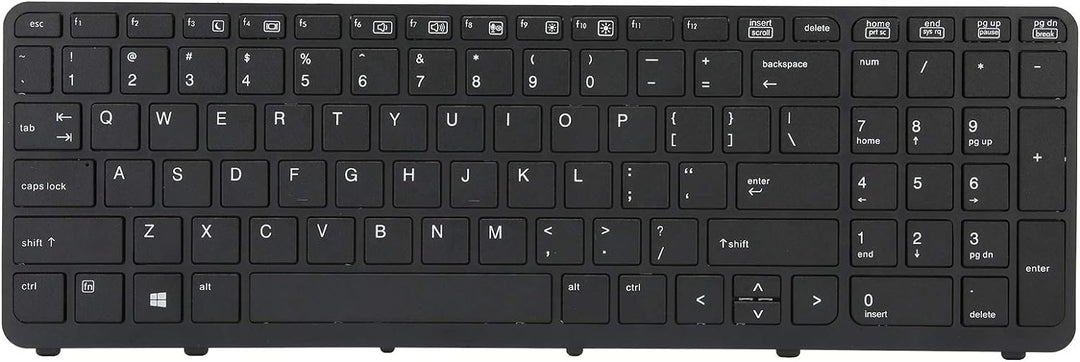 ASHATA Ersatztastatur für HP ZBOOK 15 G1 G2 17 G1 G2 US für HP 15-p000 15-p008au 15-p030nr, Tastatur